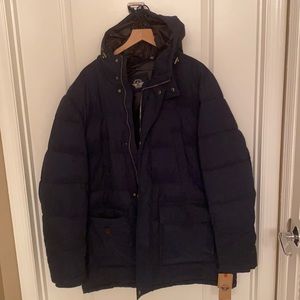 Dockers Navy-Blue Extra Padded Parka